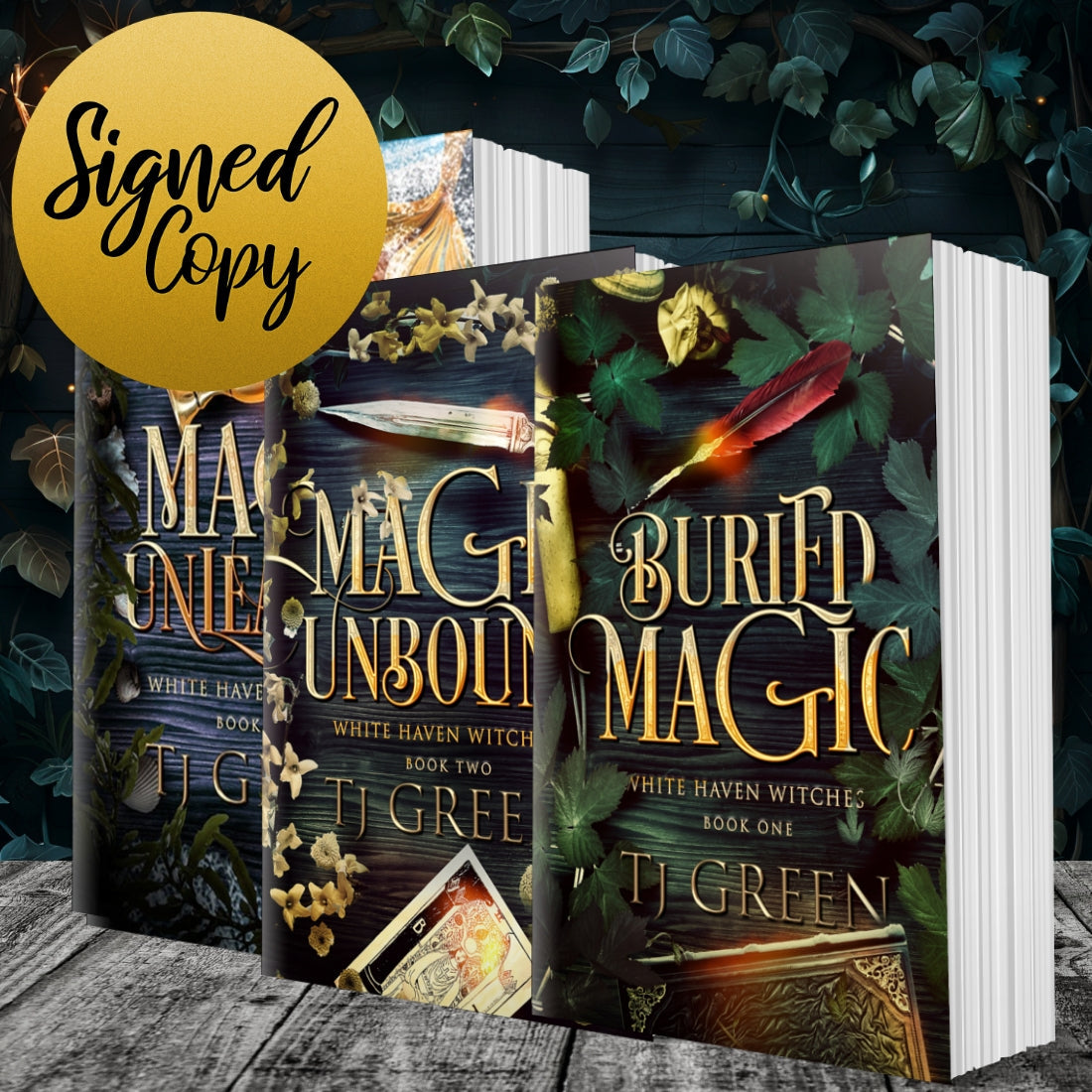 White Haven Witches Signed Books | Urban Fantasy Paperbacks
