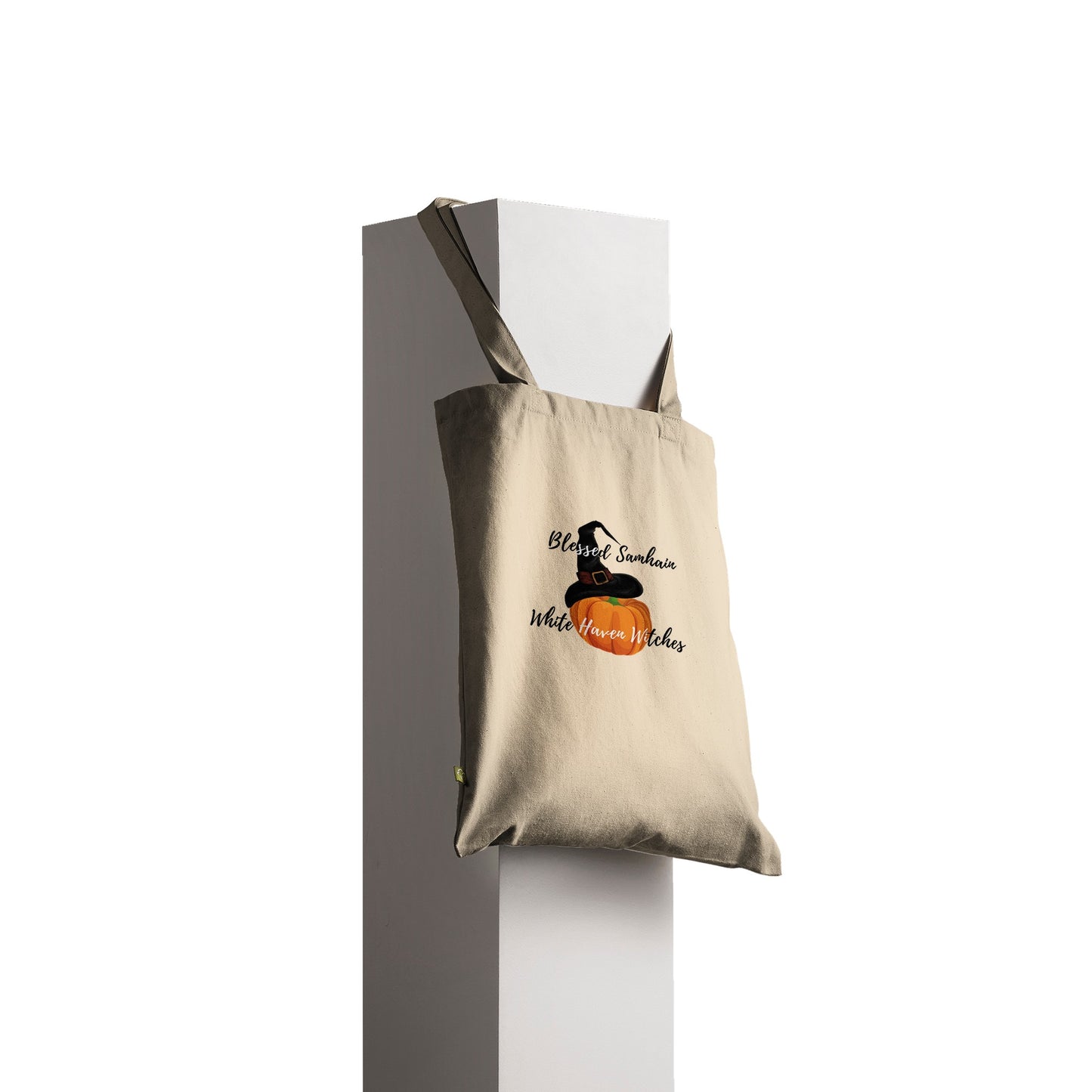 Blessed Samhain and Happenstance Books Premium Tote Bag