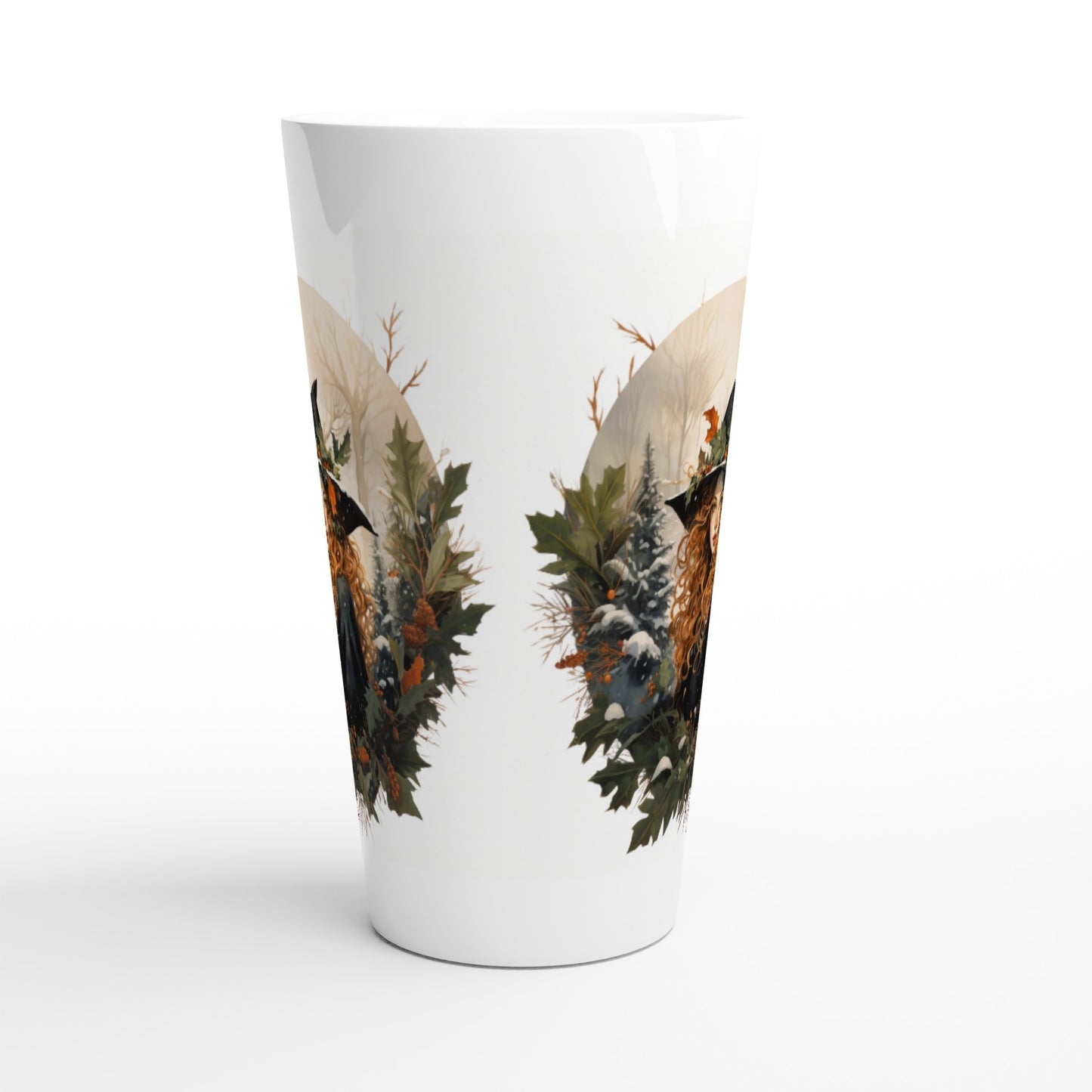 Witchmas White Latte 17oz Ceramic Mug