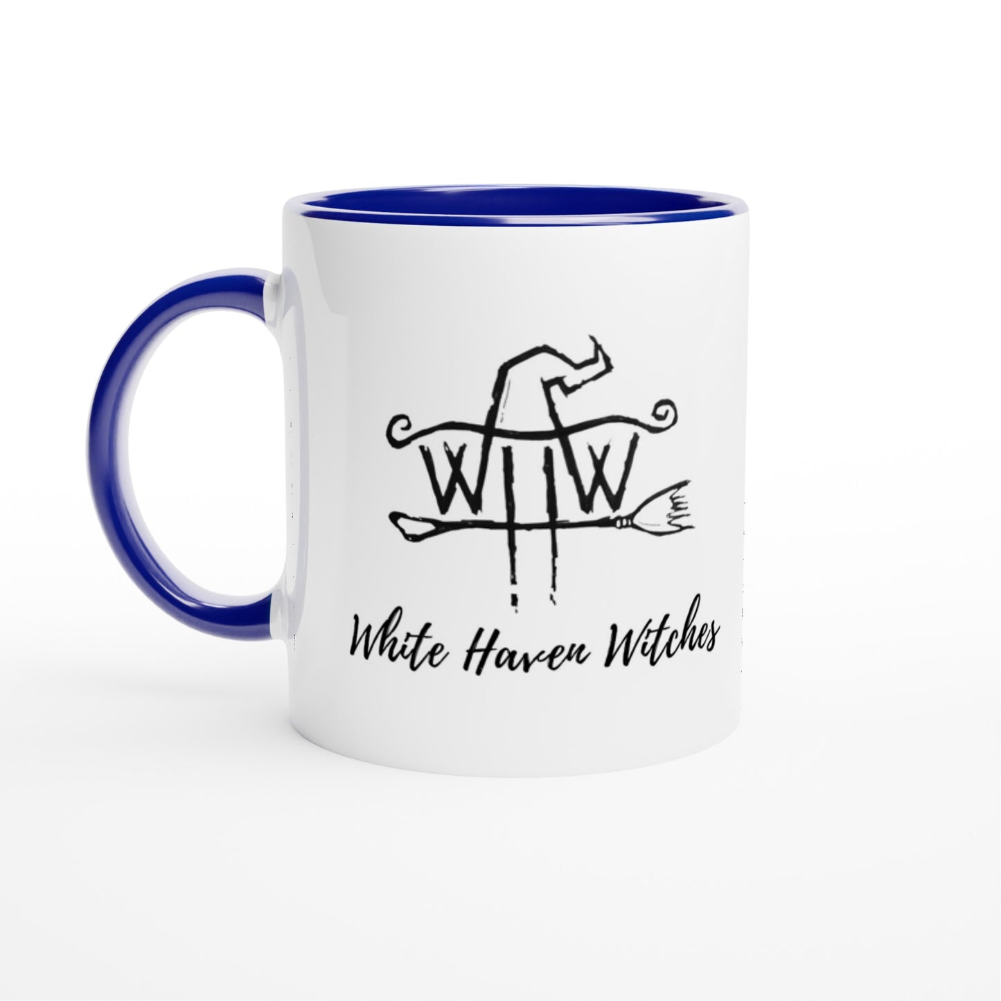 White Haven Witches White 11oz Ceramic Mug with Colour Inside