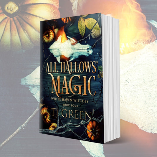 All Hallows' Magic, paranormal mystery. supernatural, witch fiction, urban fantasy, Samhain, Halloween