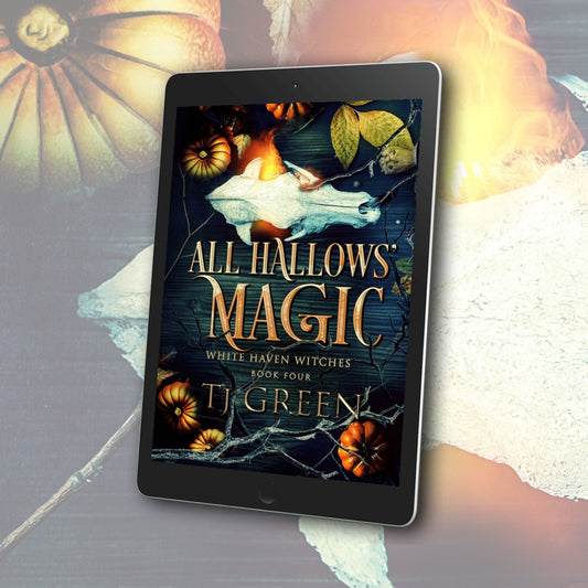 All Hallows' Magic, paranormal mystery. supernatural, witch fiction, urban fantasy, Samhain, Halloween