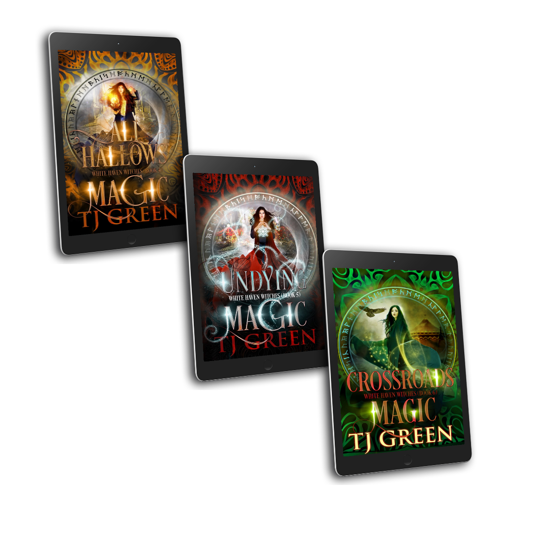 All Hallows' Magic, Undying Magic, Crossroads Magic. Urban fantasy, paranormal mystery, magic, myths and legends.