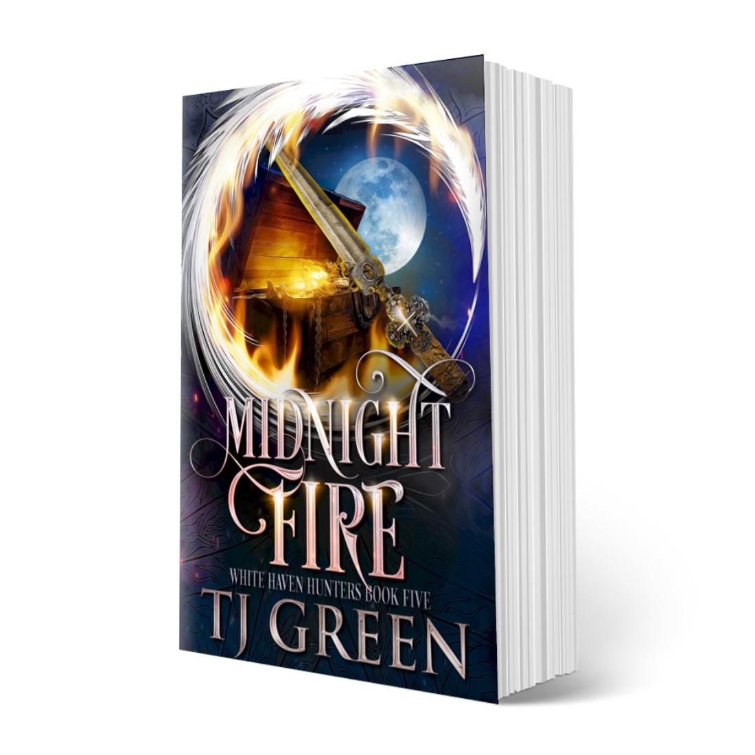 Midnight Fire, paranormal mystery, supernatural thriller, occult fiction, urban fantasy