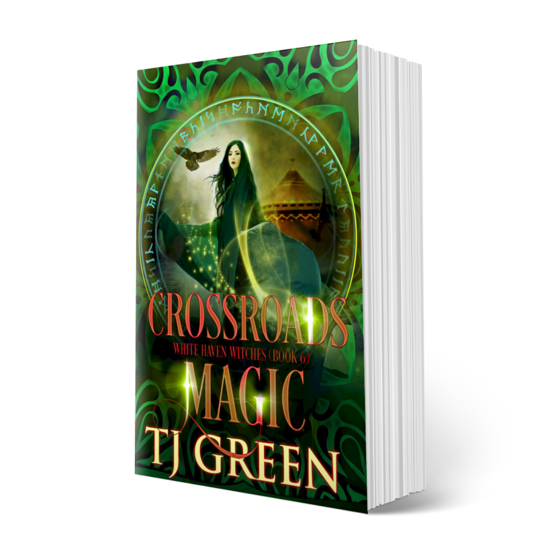 Crossroads Magic paperback, mths and legends, paranormal mystery, supernatural, witch fiction, occult