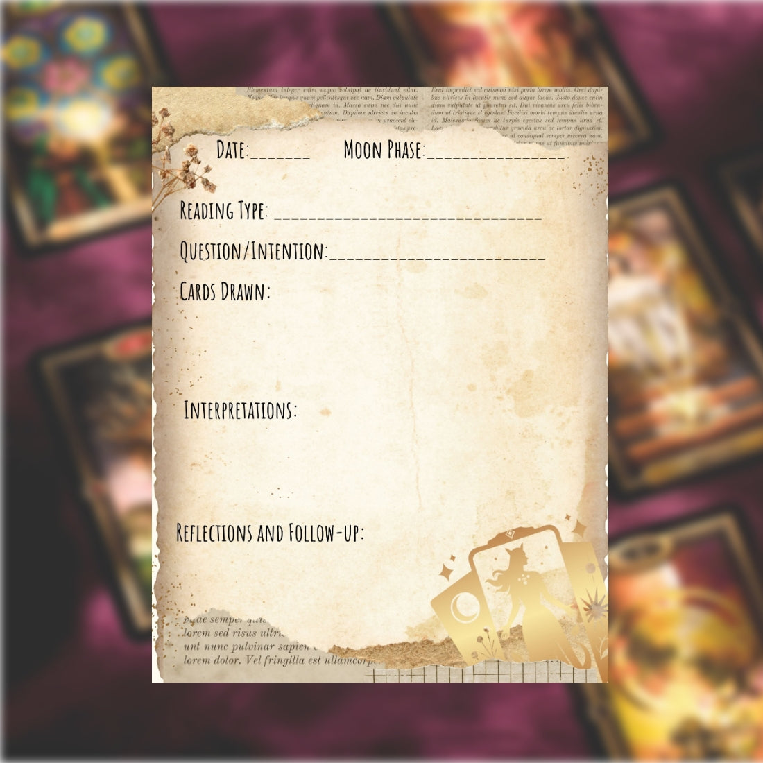 Tarot Journal