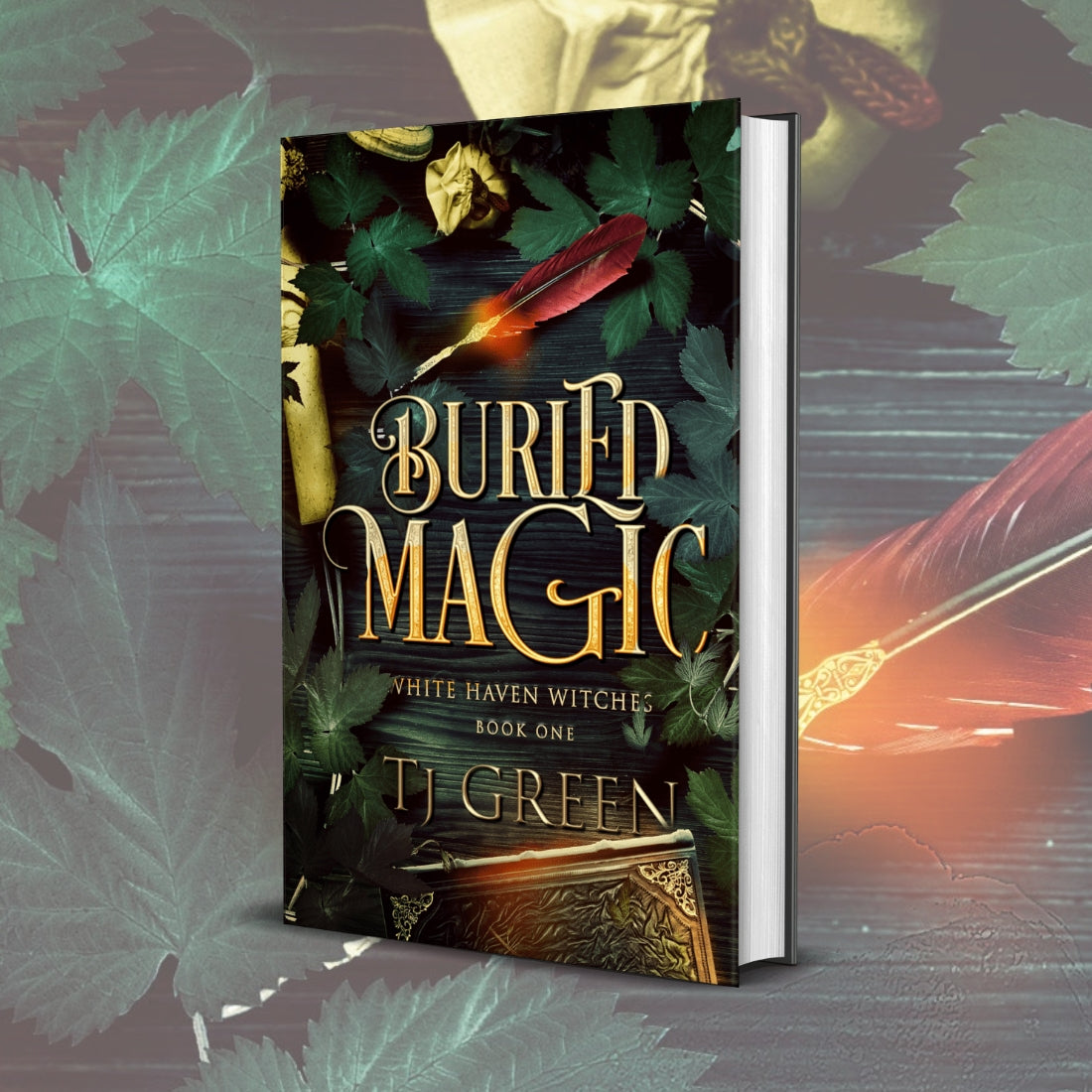 Buried Magic, paranormal mystery, supernatural, urban fantasy, witchcraft