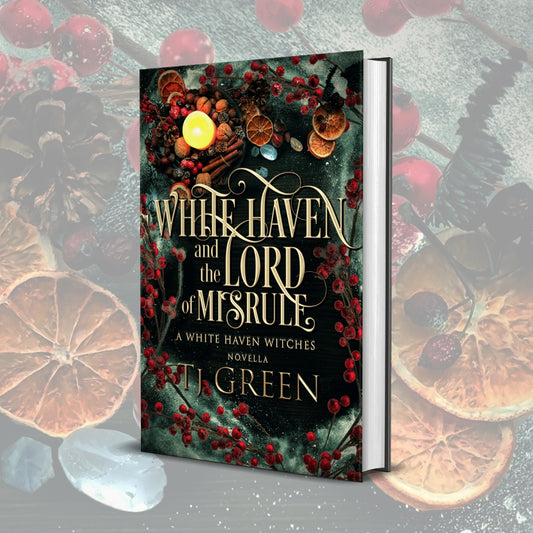 White Haven and the Lord of Misrule hardback, urban fantasy, paranormal yuletide novella