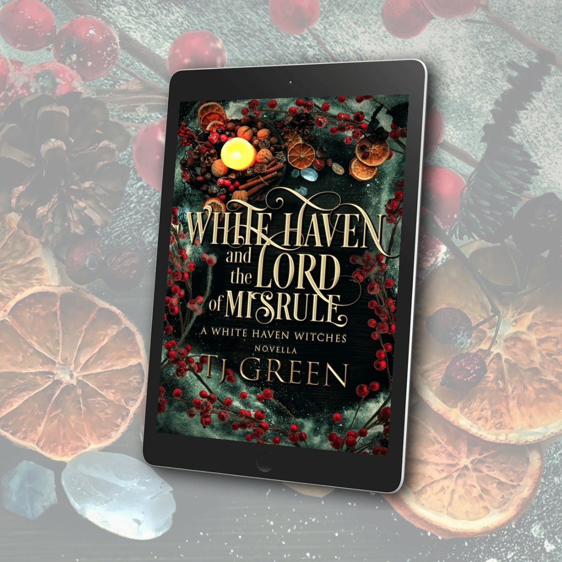 White Haven and the Lord of Misrule hardback, urban fantasy, paranormal yuletide novella