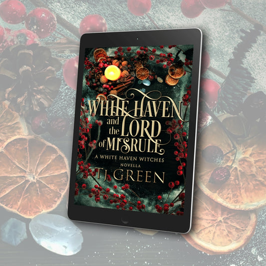 White Haven and the Lord of Misrule hardback, urban fantasy, paranormal yuletide novella