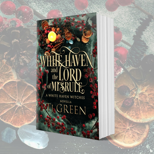 White Haven and the Lord of Misrule hardback, urban fantasy, paranormal yuletide novella