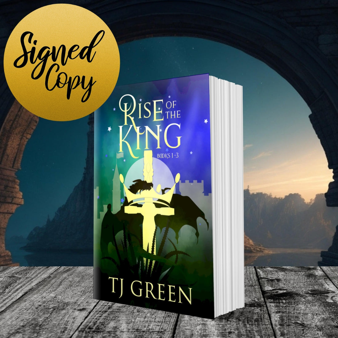 Rise of the King Books 1 - 3 Signed Paperback