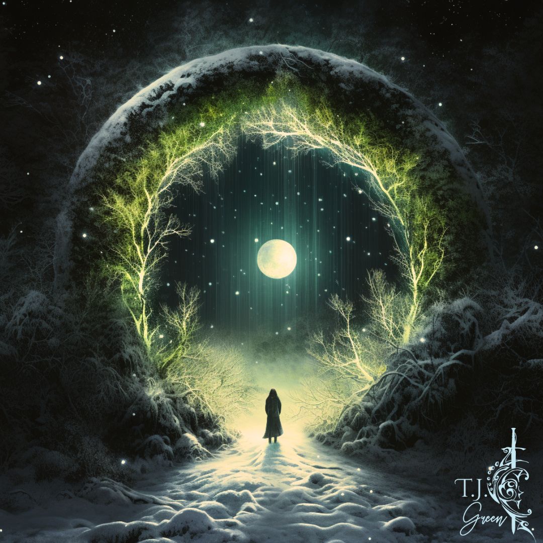 The First Yule. Magical yuletide mystery, heartwarming, urban fantasy, historical fantasy