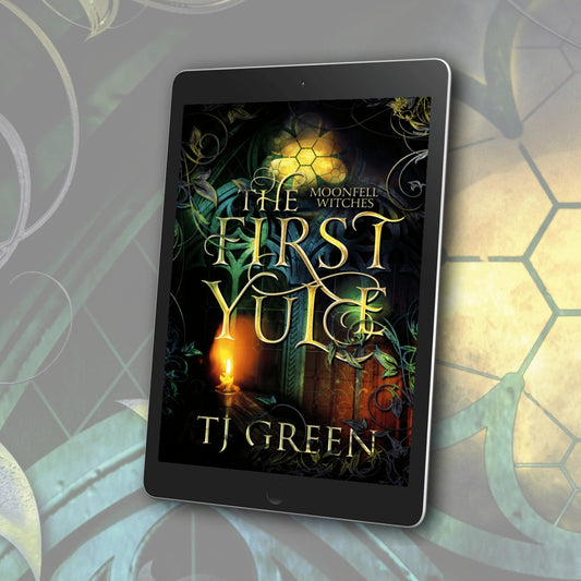 The First Yule, Moonfell Witches novella. Witch fiction, urban fantasy, Christmas. witches