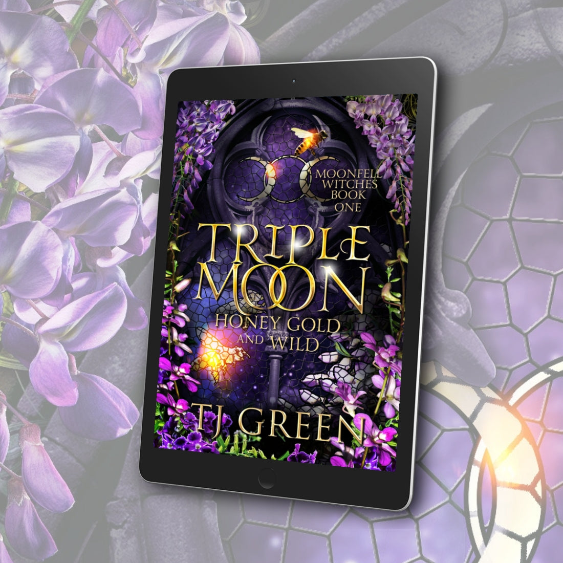 Triple Moon: Honey Gold and Wild, Moonfell Witches Book 1, paranormal mystery, books about witches, witchcraft, magic, supernatural suspense, urban fantasy,