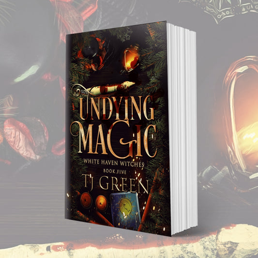 Undying Magic, paranormal mystery, supernatural thriller, vampire fiction, occult, witchcraft, Yuletide, witch fiction
