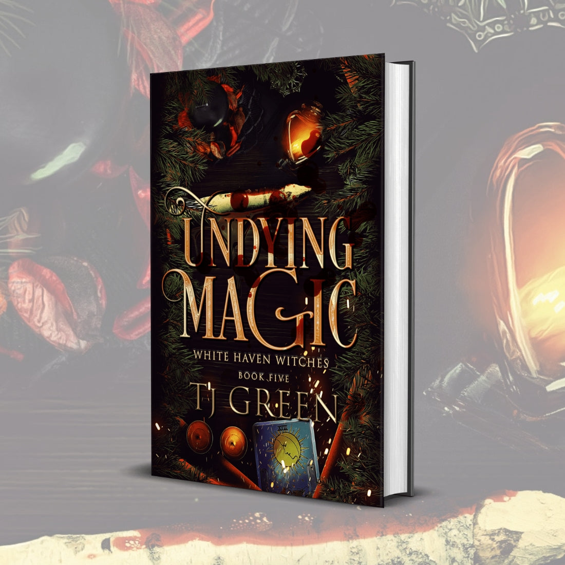 Undying Magic, paranormal mystery, supernatural thriller, vampire fiction, occult, Yuletide, witchcraft, witch fiction