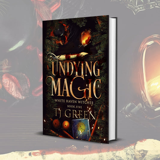 Undying Magic, paranormal mystery, supernatural thriller, vampire fiction, occult, Yuletide, witchcraft, witch fiction