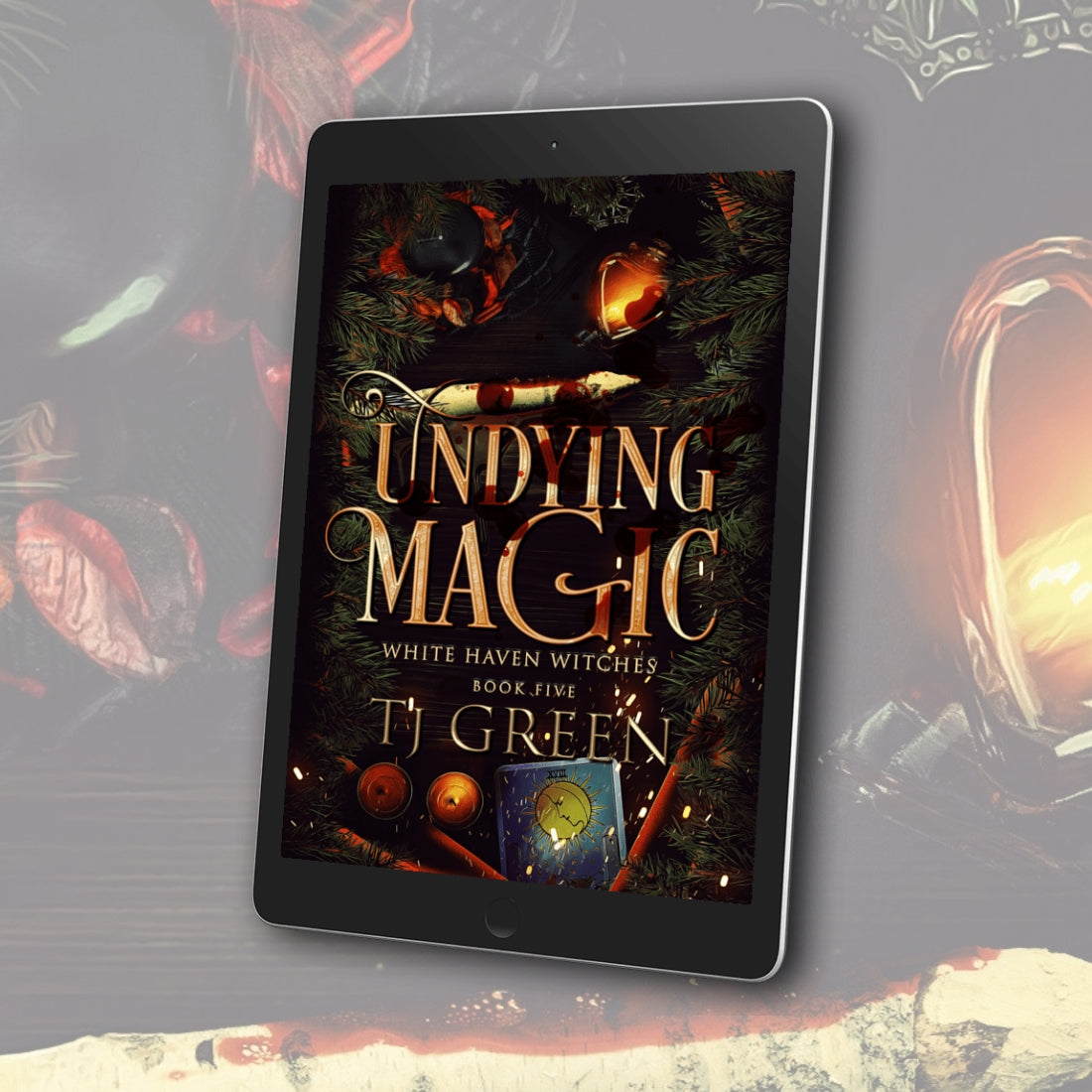 Undying Magic, Urban Fantasy about vampires, magic, witches, witchcraft, paranormal mysteries. White Haven Witches Yuletide