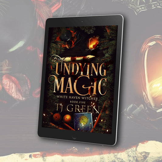 Undying Magic, Urban Fantasy about vampires, magic, witches, witchcraft, paranormal mysteries. White Haven Witches Yuletide