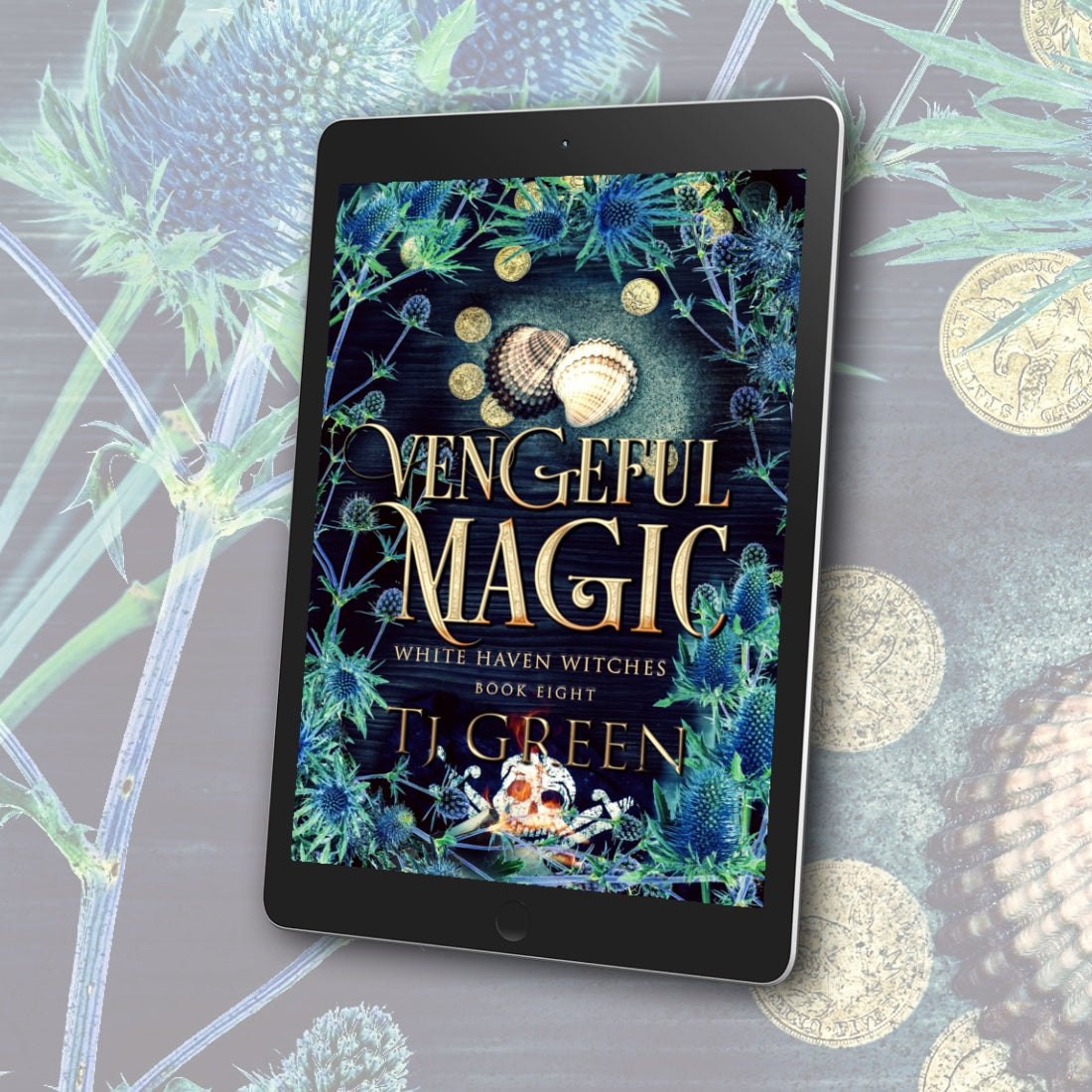 paranormal mystery, urban fantasy, magic, pirates, witchcraft, buried treasure. supernatural fiction.