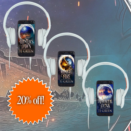 Audiobook paranormal mystery, supernatural suspense, urban fantasy, English banter, action and adventure, alchemy