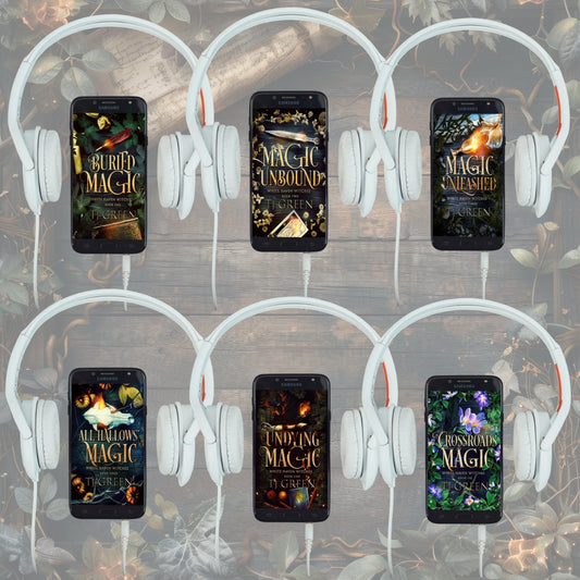 White Haven Witches Audiobooks 1 - 6. Witchcraft, wicca, magic, urban fantasy, paranormal mysteries, supernatural, books about witches