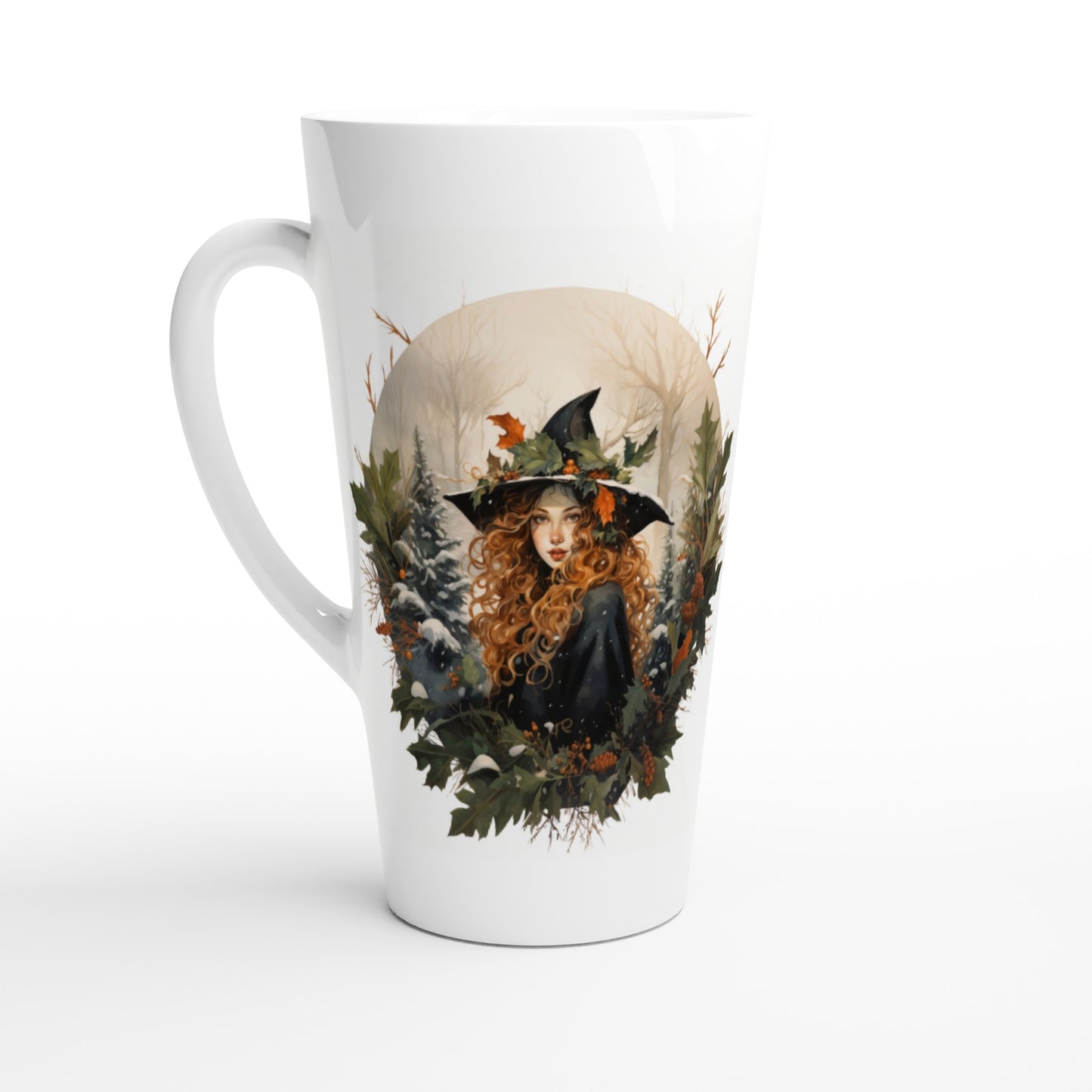 Witchmas White Latte 17oz Ceramic Mug