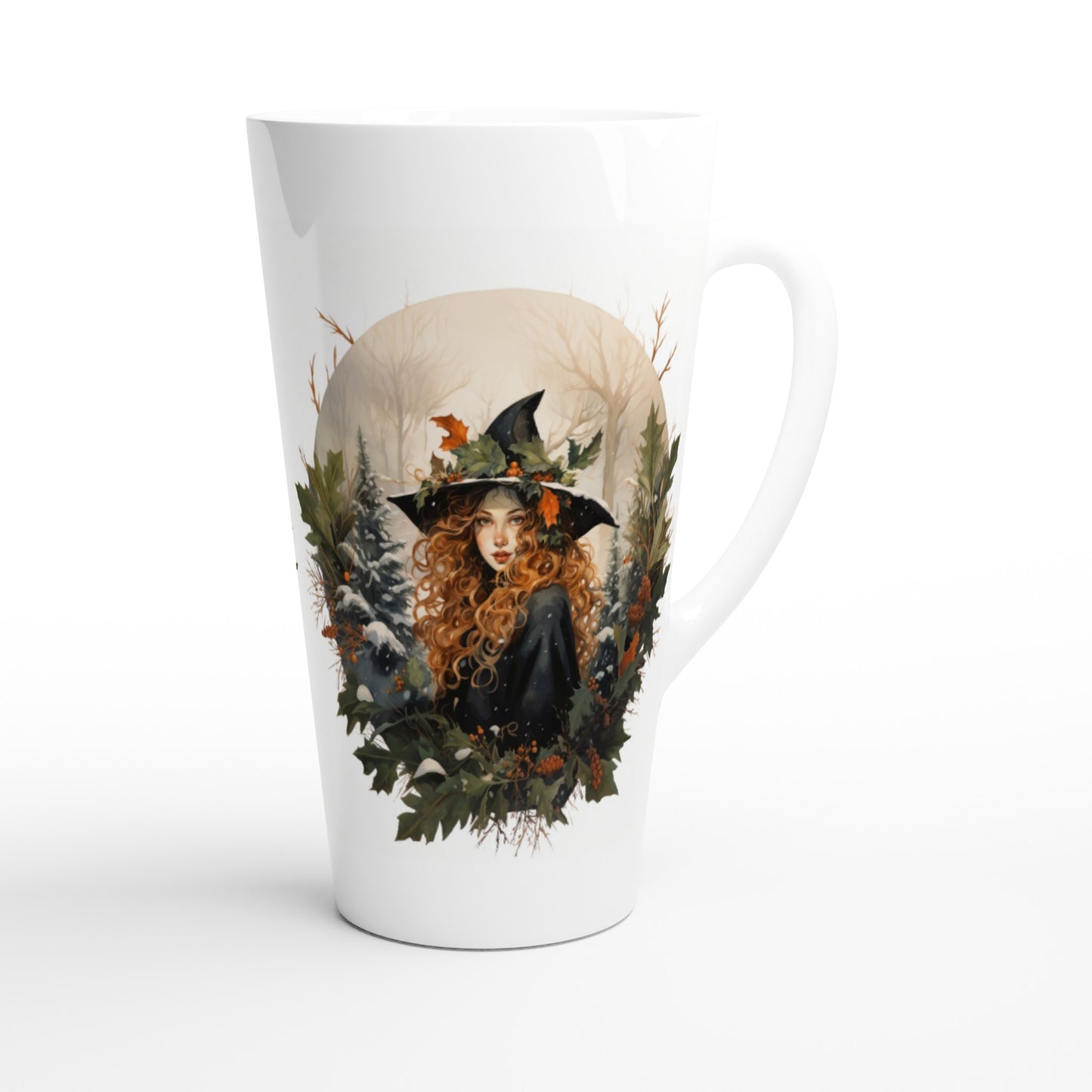 Witchmas White Latte 17oz Ceramic Mug