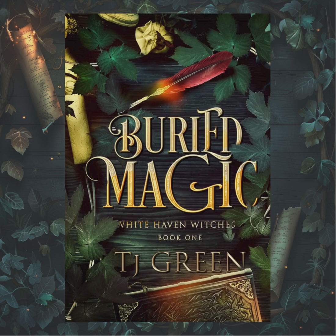 Buried Magic, White Haven Witches, paranormal mysteries and urban fantasy set in Cornwall.