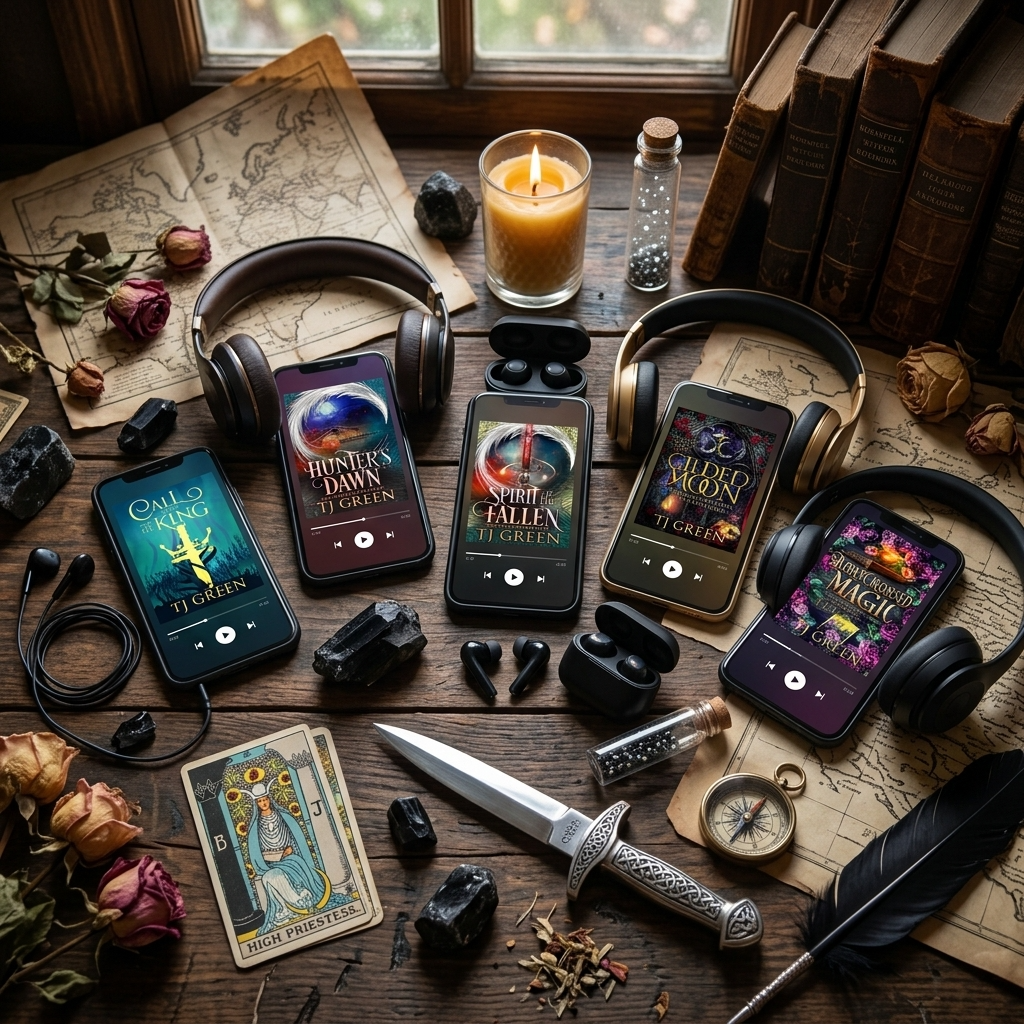 A Collection of audiobooks