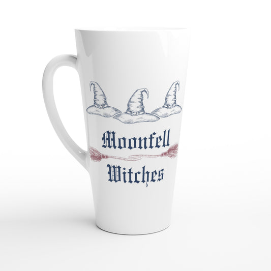 Moonfell Witches White Latte 17oz Ceramic Mug