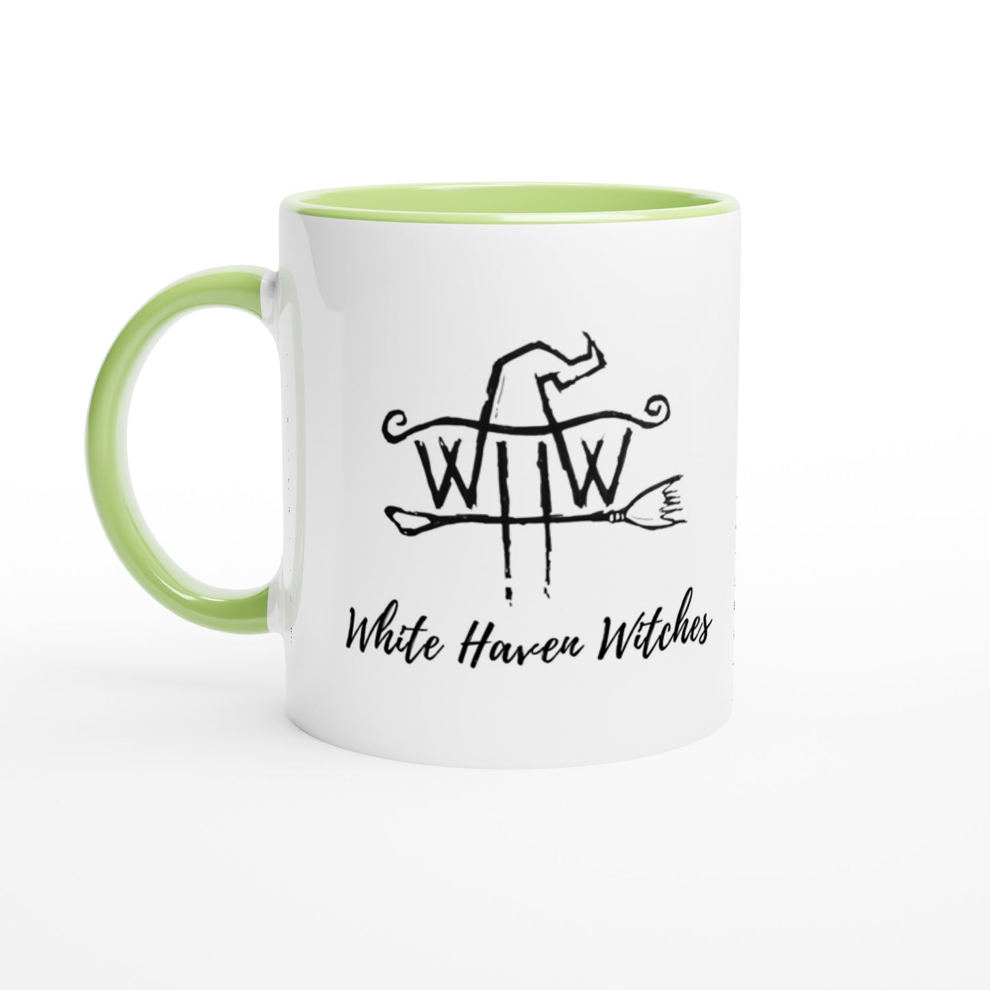 White Haven Witches White 11oz Ceramic Mug with Colour Inside
