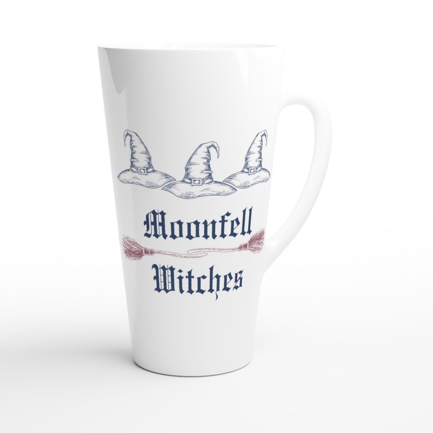 Moonfell Witches White Latte 17oz Ceramic Mug