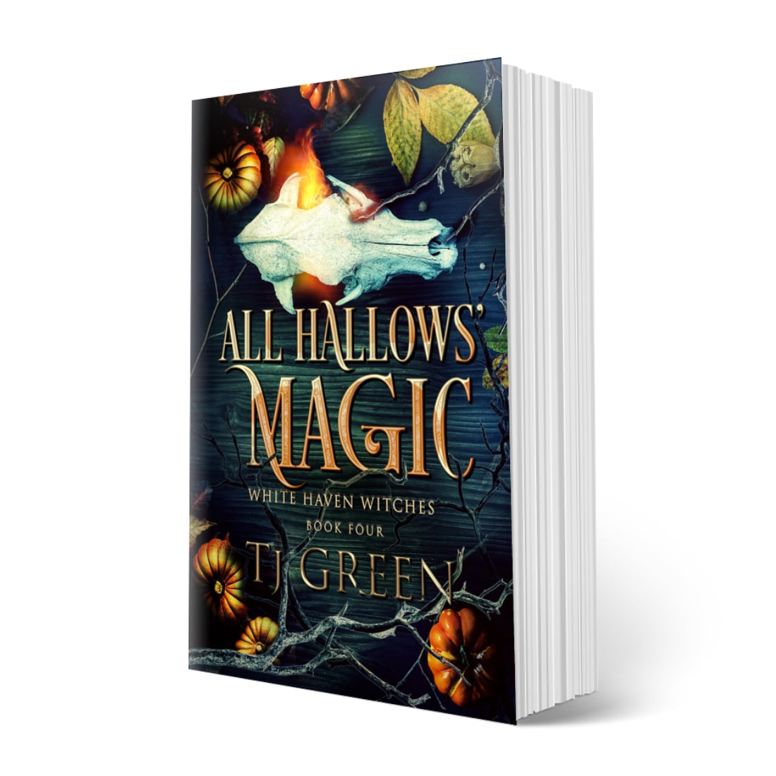 All Hallows' Magic, paperback, paranormal mystery, witch fiction, supernatural thriller