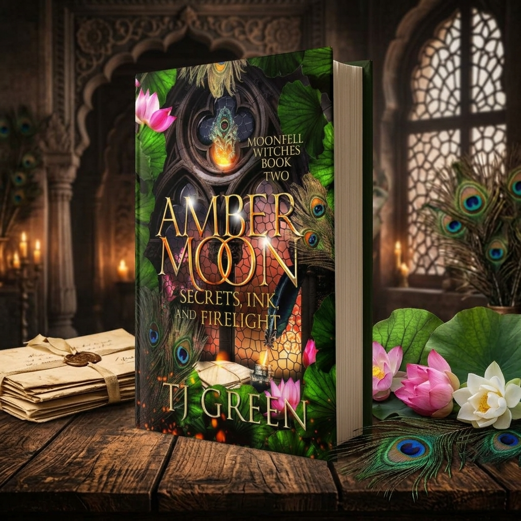 Amber Moon: Secrets, Ink, and Firelight, Moonfell Witches Book 2 HARDBACK