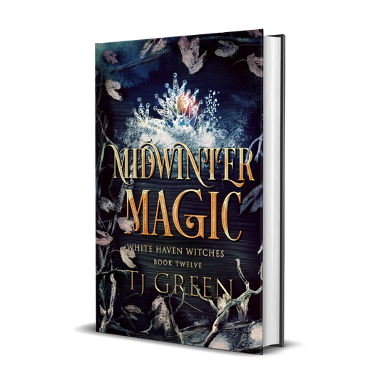 Midwinter Magic Hardback, paranormal mystery, urban fantasy, magic, action, supernatural adventure