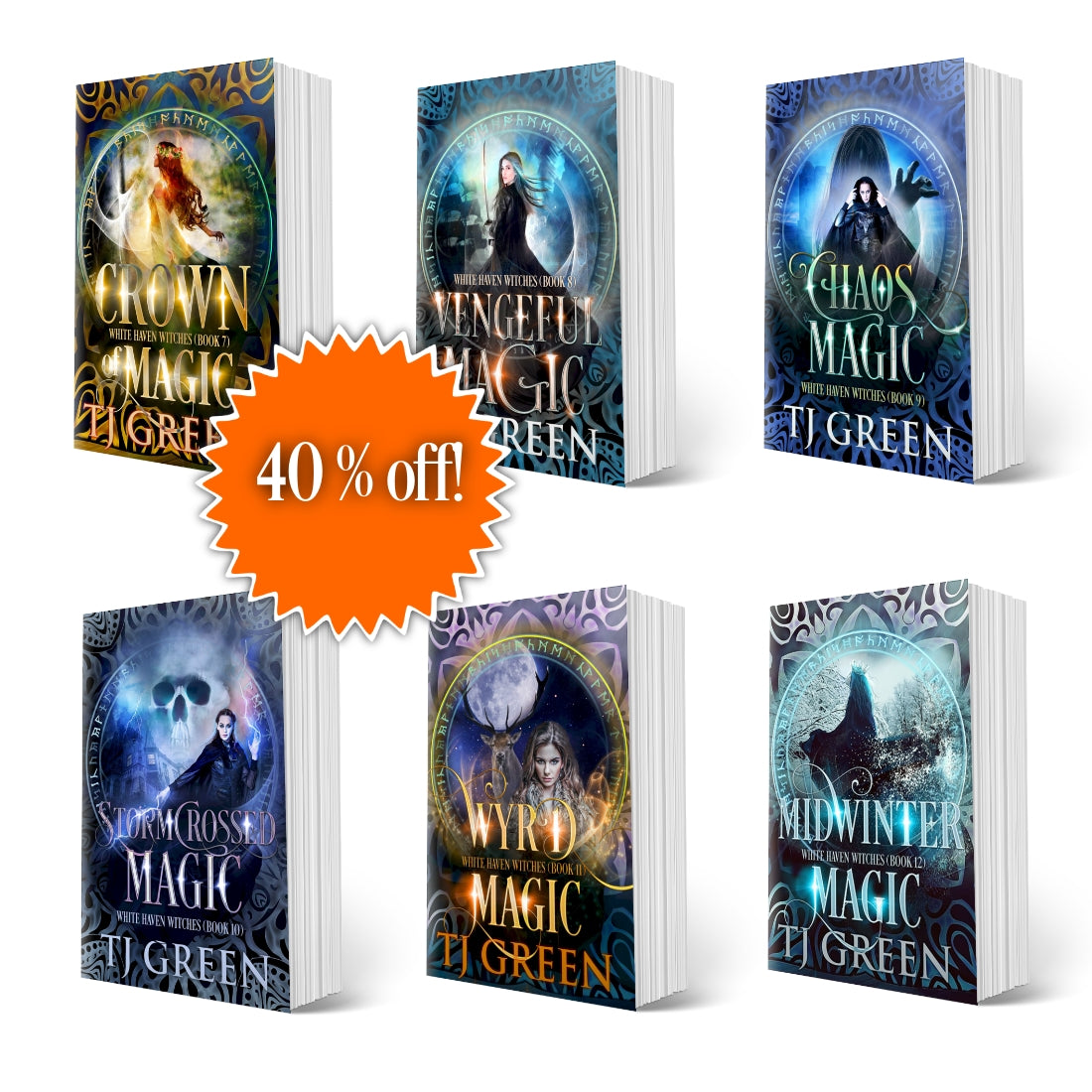 White Haven Witches Book 7 - 12 paperback bundles.