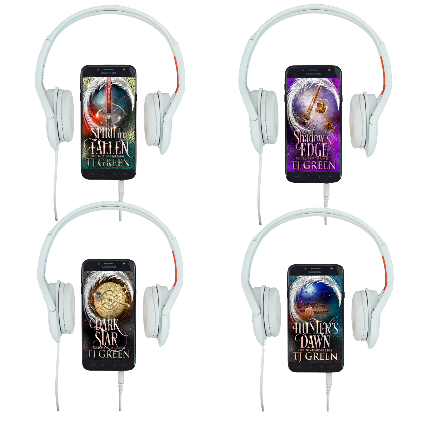 White Haven Hunters Books 1 -4. Paranormal Mysteries and urban fantasy
