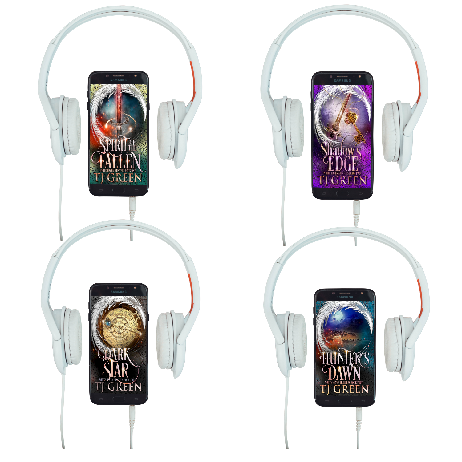 White Haven Hunters Books 1 -4. Paranormal Mysteries and urban fantasy