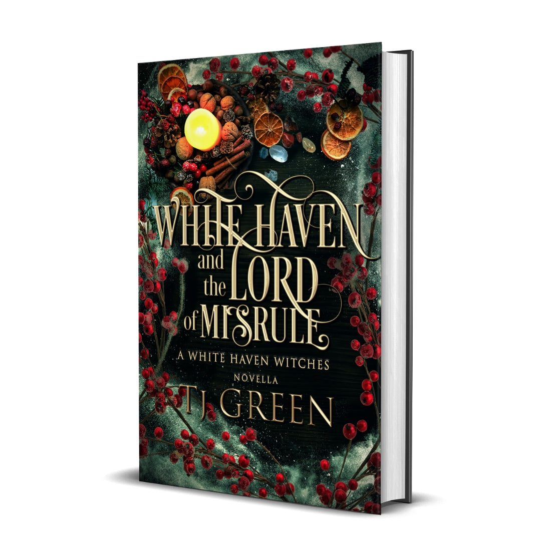 White Haven and the Lord of Misrule hardback, urban fantasy, paranormal yuletide novella