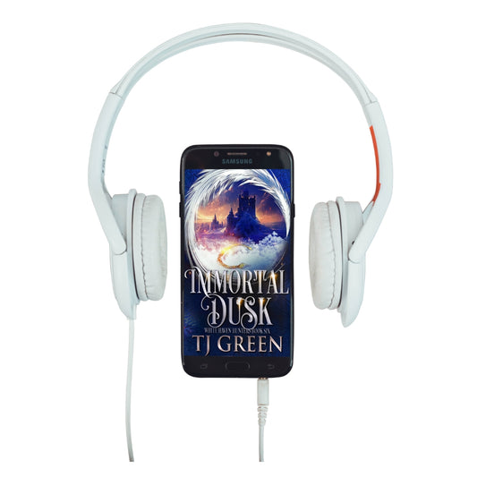Immortal Dusk Audiobook. Epic Urban Fantasy series, paranormal mystery, occult fiction