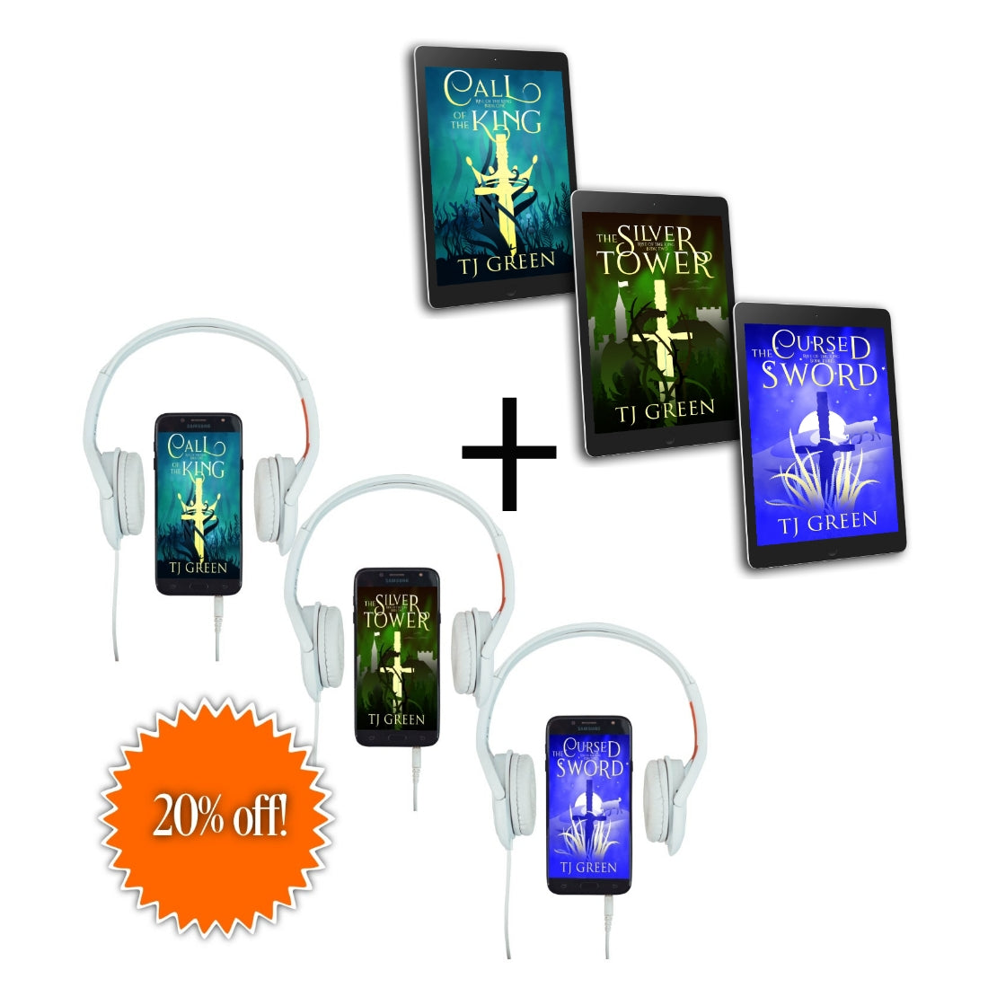 Rise of the King: Books 1 - 3 AUDIOBOOK & EBOOK BUNDLE