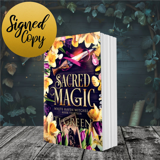 Sacred Magic: White Haven Witches Book 13 SIGNED PAPERBACK