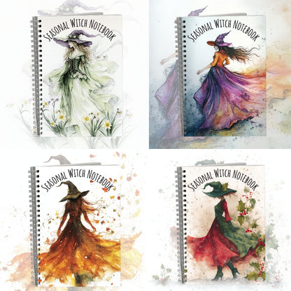 Seasonal Witch Notebook Bundle