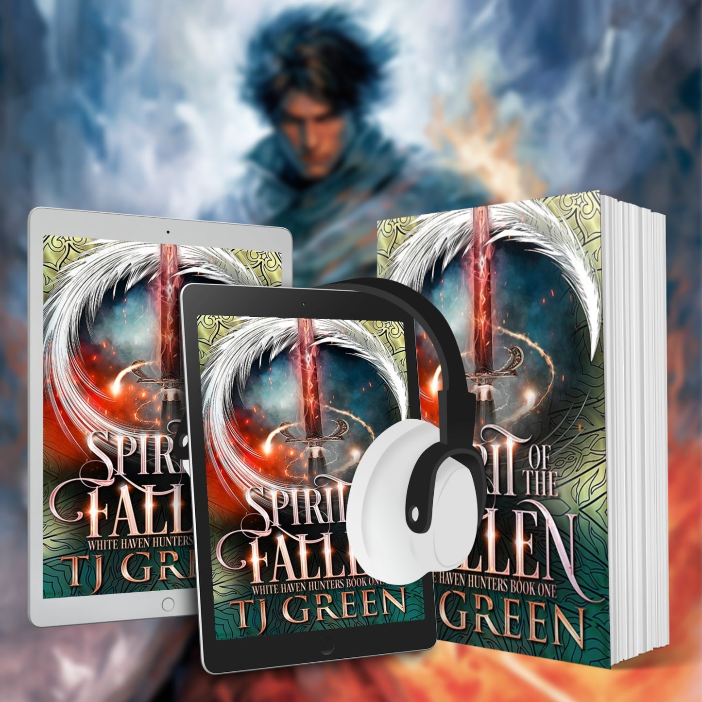 Spirit of the Fallen, Nephilim, Fey, urban fantasy, paranormal mystery, action packed adventure