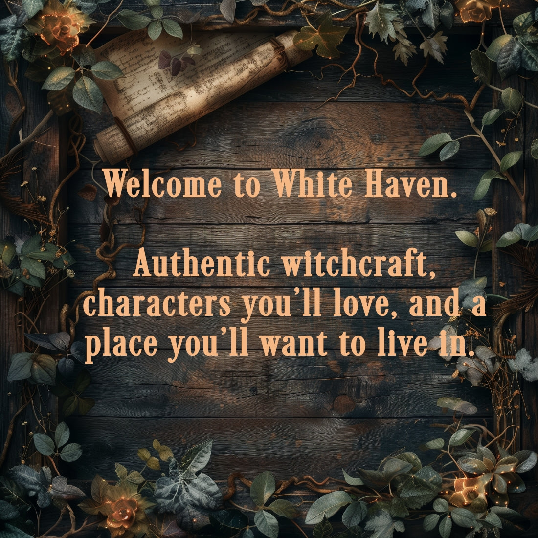 Welcome to White Haven. Paranormal Mysteries, magic, witchcraft, urban fantasy