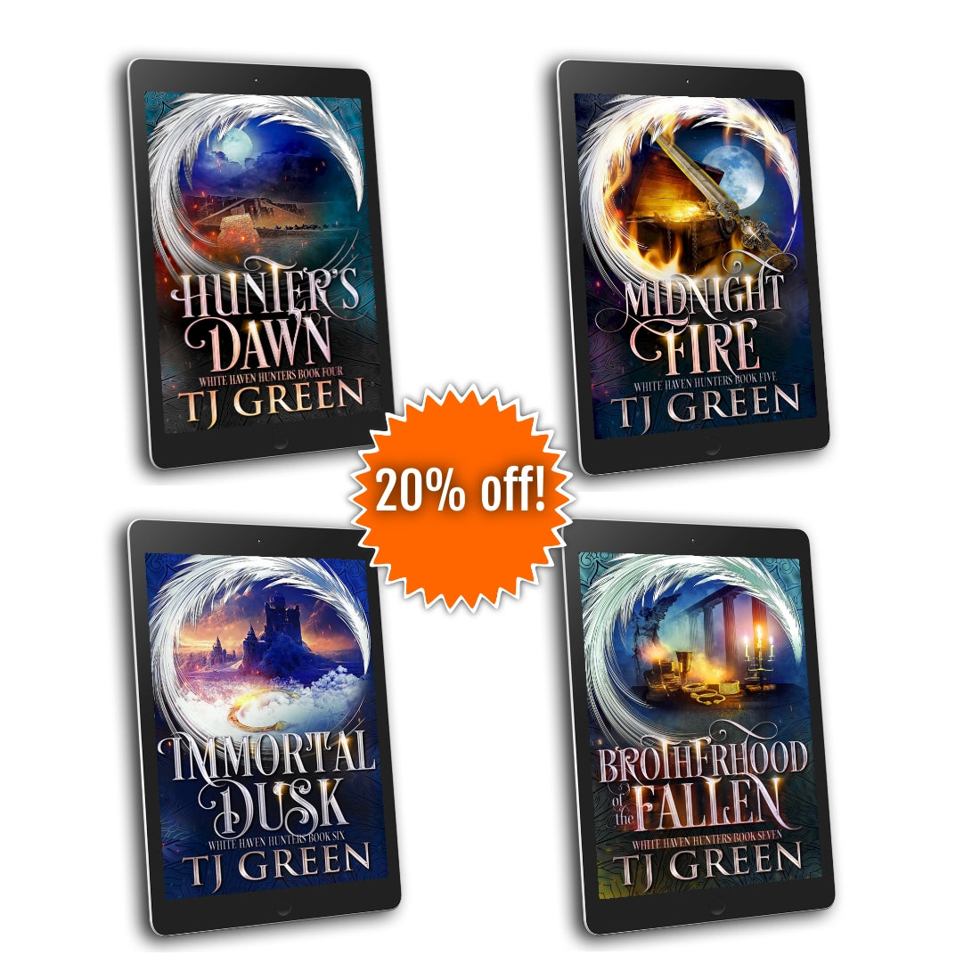 White Haven Hunters Books 4- 7 (EBOOK BUNDLE)