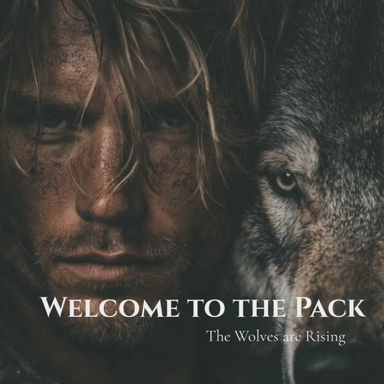 A man and his wolf